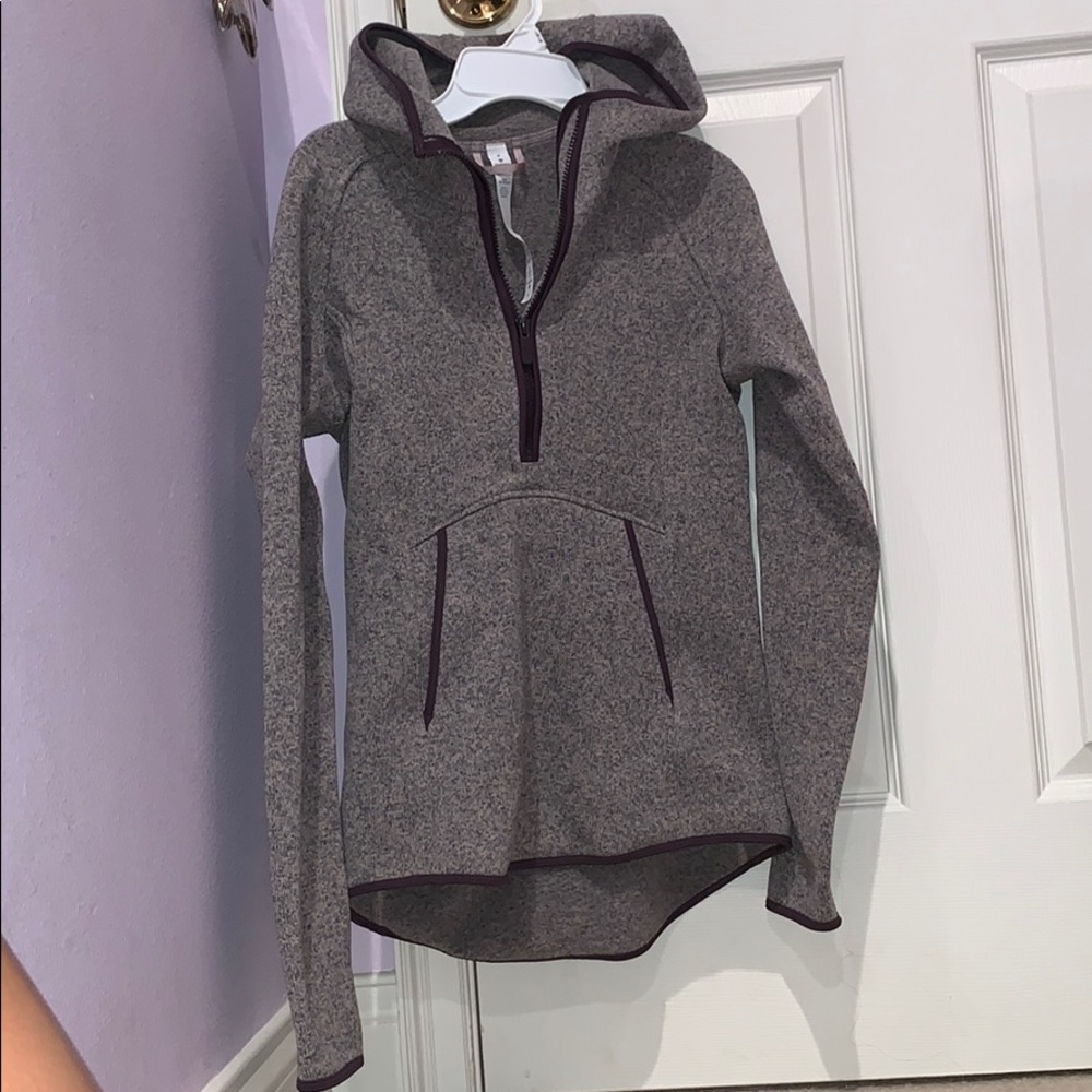 Purple lululemon half zip